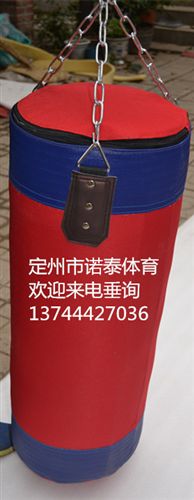 武術(shù)散打及護(hù)具 廠家直銷 拳擊 散打 訓(xùn)練 吊掛式沙袋 PU 沙包 可定做LOGO