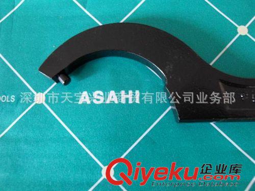 日本 ASAHI 彎頭 鉤型 特殊 扳手 供應ASAHI五金工具25-115mm圓柱銷型勾扳手側面孔圓螺母鉤形扳手原始圖片2