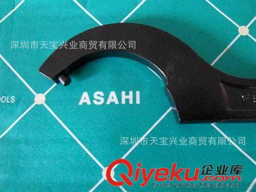 日本 ASAHI 彎頭 鉤型 特殊 扳手 Asahi新日本40-42mm側面孔勾勾形扳手 FP4548圓螺母鉤形月牙扳手