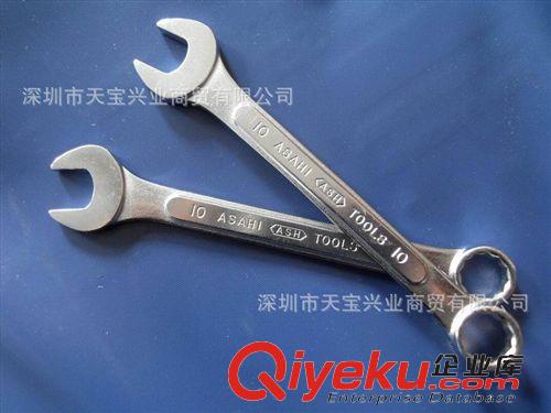 日本 ASAHI 開(kāi)口 梅花 雙頭 扳手 供應(yīng)ASAHI五金工具 CP0010優(yōu)質(zhì)開(kāi)兩用扳手 10mm梅花扳手現(xiàn)貨批發(fā)原始圖片3