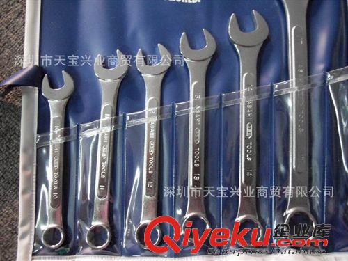 日本 ASAHI 開口 梅花 雙頭 扳手 供應Asahi五金工具 CP1007公制10-19mm梅開兩用扳手 進口梅花扳手原始圖片2