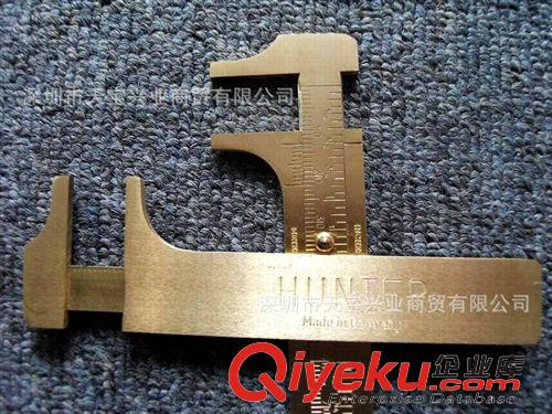 德國(guó) HUNTER 五金 工具 德國(guó)卡尺 進(jìn)口 銅卡尺 Hunter 五金工具 量具 80mm/3寸 量具卡尺