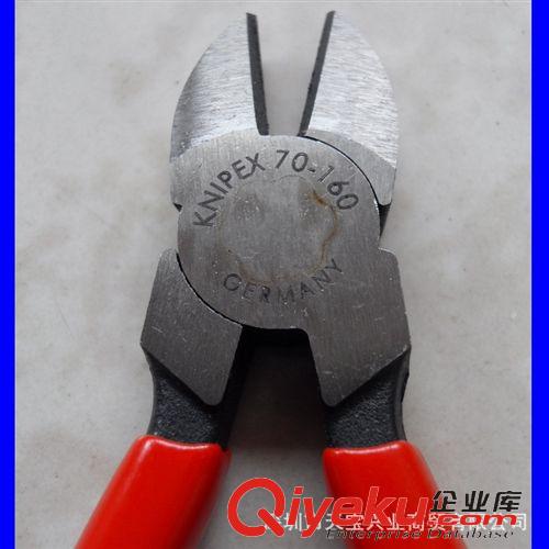 德國 KNIPEX 工具 供應德國KNIPEX紅膠柄斜口鉗 70 01 160 進口斜咀鉗 鉻釩鋼水口鉗