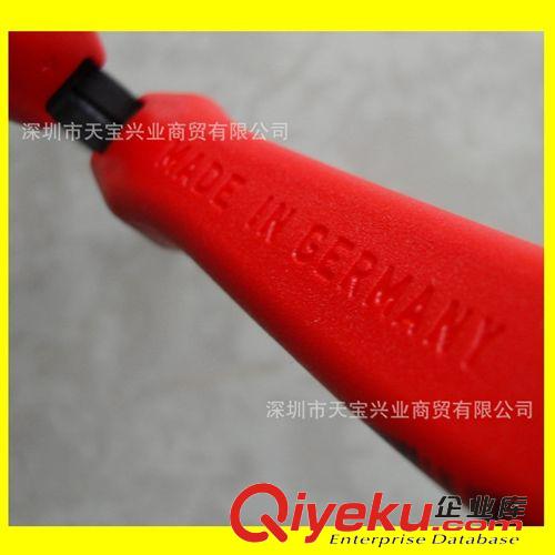 德国 KNIPEX 工具 德国原装进口Knipex络钒钢2502160尖咀钳子 双色厚胶柄6寸尖嘴钳