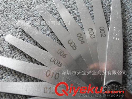 德國 JUKO 間隙尺 塞尺 牙規(guī) 德國工具Joku 進口塞尺 0.05-1.00mm 4寸厚薄規(guī) 13片 氣門間隙尺