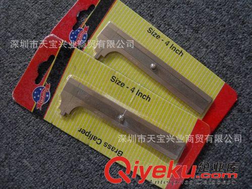 印度 GD 卡尺 批fk尺100mm文玩全銅卡尺 4寸印度GD銅卡尺 珠寶行業 游標卡尺