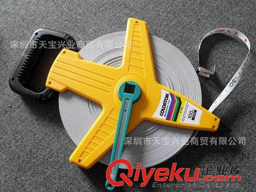 台湾 SUNLON 玻璃纤维卷尺 皮卷尺 台湾量具 SUNLON 50米/165尺 卷尺 测量 工具 皮拉尺 进口皮卷尺