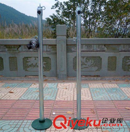 運動場館,場地 沈陽威之杰體育-電鍍便攜羽毛球柱,移動式羽毛球網(wǎng)架