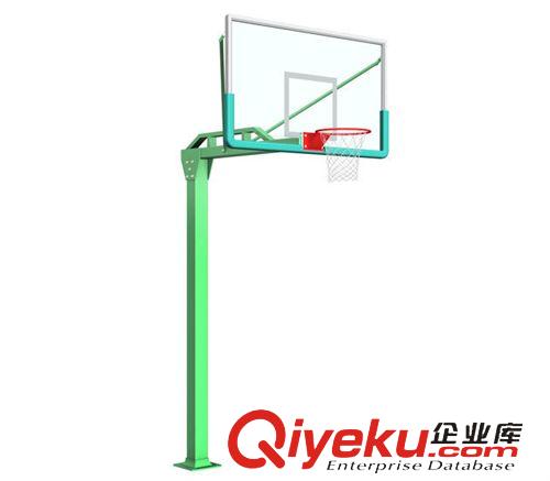運動場館,場地 威之杰體育-籃球架,地埋圓管籃球架,固定式單臂籃球架