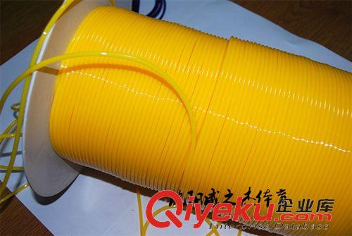 小型健身運動用品 沈陽'jm'專業花樣牛筋跳繩,TPU牛筋,長2.8m,直徑4.5mm,黃色備繩原始圖片3