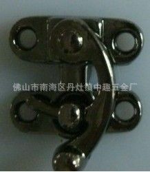 合金，鐵皮牛角鎖 廠(chǎng)家直銷(xiāo)箱包鎖 鐵皮鎖扣 禮品盒鎖扣 鋅合金牛角鎖