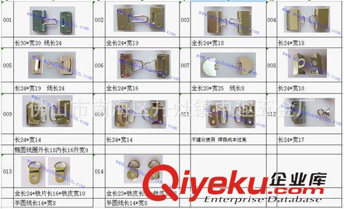 鎖夾、對夾 中趣今日推出各種不同款式的鎖夾，歡迎廣大新老顧客前來訂購