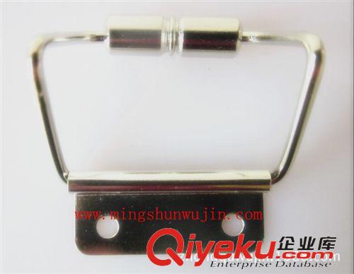 夾子 直銷文具盒配件鐵盒白鎳掛勾滑扣  文具扣 品質保證  防銹耐腐原始圖片3