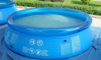 泳池 深圳廠家直銷 充氣水池 支架水池 進口pvc材料 杭州福萊原始圖片3