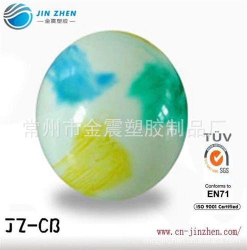 玩具球 江蘇常州廠家直銷手工描繪出口德國動物跳跳球(圖)