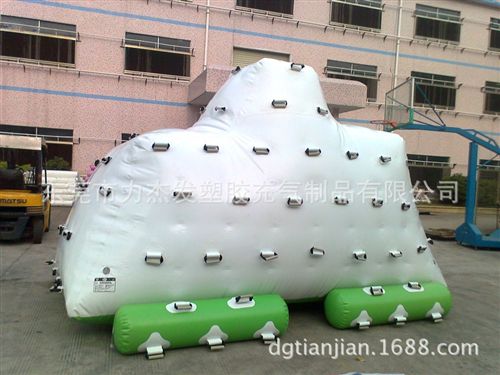 水上樂園系列 【廠家直銷】水上冰山  水上蹺蹺板   水上彈床   水上游樂設備