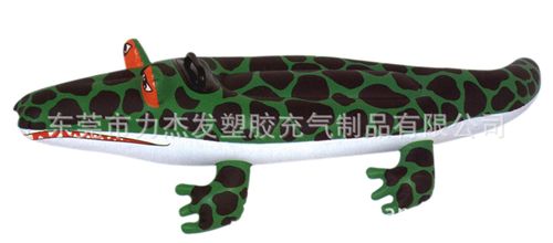充氣家居系列 【廠家專業(yè)生產(chǎn)】充氣鱷魚坐騎  海豚坐騎  充氣坐騎  可印LOGO原始圖片2