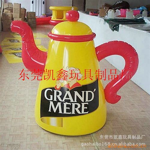 充氣廣告瓶 飲料瓶 玩具瓶；充氣瓶子 PVC充氣飲料瓶 PVC王老吉瓶子原始圖片2