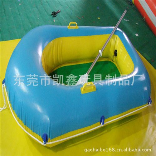 充氣沖鋒艇 海鷹號(hào)3人充氣船，皮劃艇 挑戰(zhàn)者三人充氣船組/釣魚(yú)船橡皮船原始圖片3