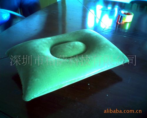 眼罩， 水珠子眼罩，am眼罩 廣東專業廠家訂制PVC充氣花邊枕頭 PVC水枕  冰涼水枕原始圖片2