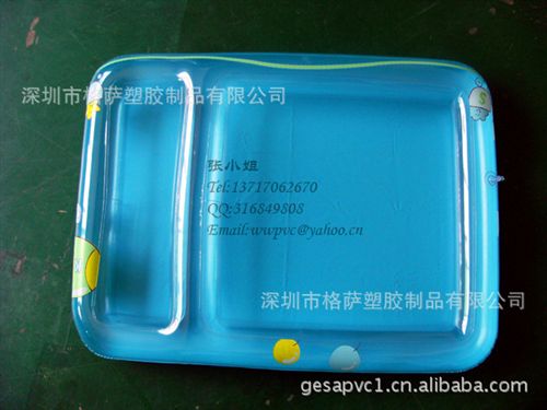 嬰兒用品 水池 脖圈 成交38筆廠家生產(chǎn)訂做6P環(huán)保mdPVC充氣沙拉吧托盤 充氣冰水池