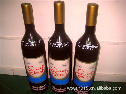 廣告瓶子，啤酒瓶，米酒瓶等 專業(yè)訂做各種PVC充氣廣告酒瓶氣模    充氣瓶子 紅酒瓶廠家直供原始圖片3