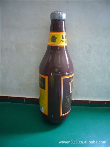 廣告瓶子，啤酒瓶，米酒瓶等 廣東東莞銷售各種PVC充氣廣告酒  充氣瓶子 紅酒瓶   可樂瓶模型原始圖片2