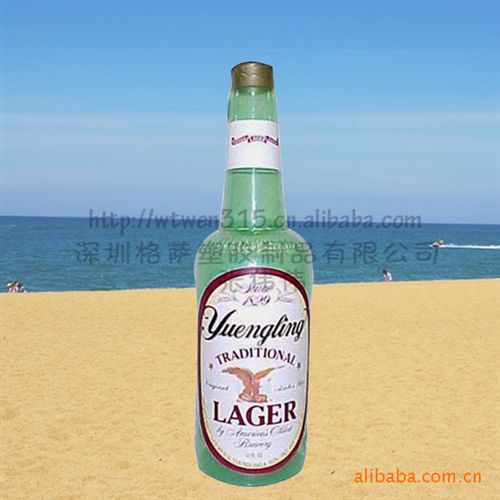 廣告瓶子，啤酒瓶，米酒瓶等 格薩訂做批發充氣PVC酒瓶  吹氣廣靠瓶 150CM可樂瓶  充氣啤酒瓶