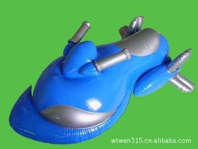 充氣摩托挺，水上電動玩具 格薩訂做批發(fā)PVC充氣廠家專業(yè)訂制 充氣電動摩托車 6Pmd環(huán)保原始圖片2