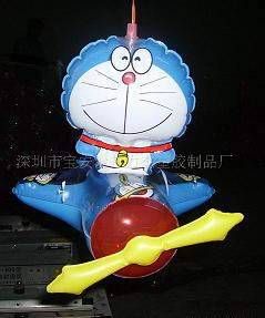 充氣音樂燈籠，充氣動物燈籠 廣東專業(yè)生產(chǎn)廠家生產(chǎn)機器貓公仔燈籠  節(jié)日充氣禮品公仔燈籠原始圖片3