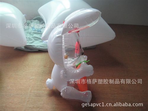 充氣音樂燈籠，充氣動(dòng)物燈籠 （格薩塑膠）廠家供應(yīng)PVC充氣玩具 吹氣燈籠公仔 中秋節(jié)燈籠原始圖片3