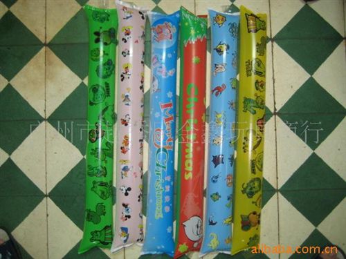 球迷助威用品系列 （10*60CM）充氣棒，打擊棒【廣州優(yōu)質(zhì)供應(yīng)商】原始圖片3