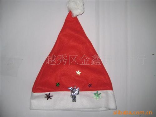 圣誕禮品專區(qū) 供應(yīng)圣誕帽/發(fā)光圣誕帽【廠家直銷(xiāo) 大量批發(fā)】原始圖片2