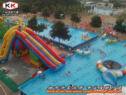 移動泳池 移動水上樂園 戶外大型支架游泳池 兒童戲水池 充氣水滑梯 佳凱