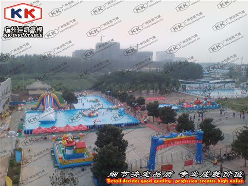 移動泳池 移動水上樂園大型支架游泳池 成人支架泳池 水上滑梯 兒童戲水池