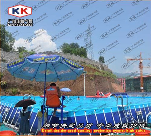 移動泳池 廠家直銷移動水上樂園大型支架泳池兒童游泳池水上滾筒充氣水池