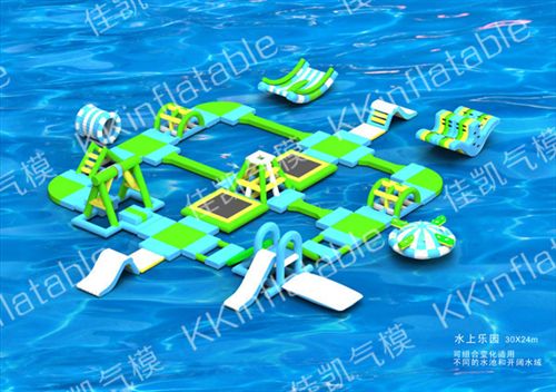 水上產(chǎn)品 〖廠家直銷〗水上充氣闖關(guān) 水上娛樂運(yùn)動(dòng) 充氣水上組合套裝s1