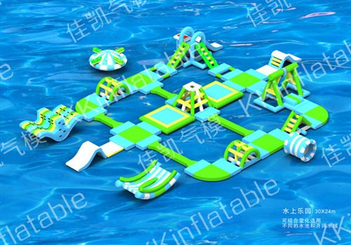 水上產(chǎn)品 〖廠家直銷〗水上充氣闖關(guān) 水上娛樂運(yùn)動(dòng) 充氣水上組合套裝s1