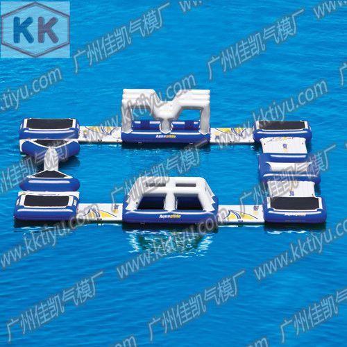 水上產(chǎn)品 〖廠家直銷〗水上充氣闖關(guān) 水上娛樂運(yùn)動(dòng) 充氣水上組合套裝s1