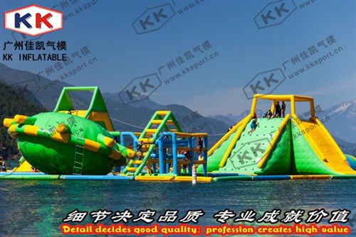 水上產品 佳凱供應湖上海上水上游樂項目大沖關闖關水上投資項目廠家合作