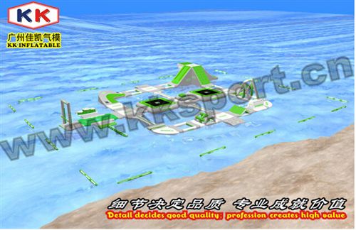 水上產品 廠家直銷水上大沖關 運動競技娛樂大闖關 移動水上樂園動漫水城