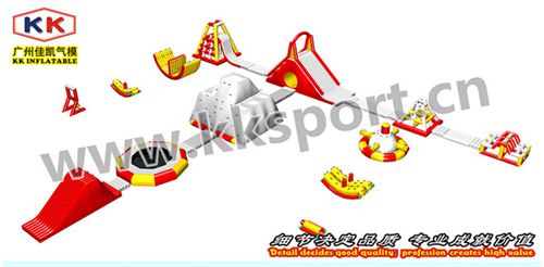 水上產品 佳凱直銷海上智勇大沖關充氣設備水上樂園闖關大組合水上游樂場