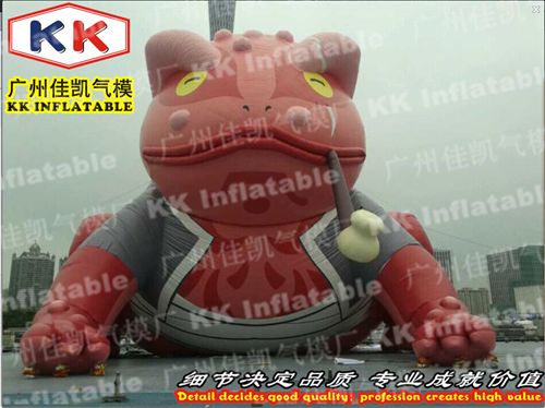 卡通/造型 廣州佳凱氣模{dj2}制造 充氣蛤蟆 蛤蟆老大 充氣蛤蟆文太 充氣卡通