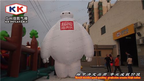 卡通/造型 佳凱生產超能陸戰隊大白氣模充氣大白閉氣大白大白胖子廠家直銷原始圖片2
