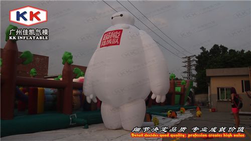 卡通/造型 佳凱生產超能陸戰隊大白氣模充氣大白閉氣大白大白胖子廠家直銷原始圖片3