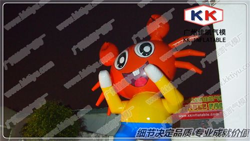 卡通/造型 〖廠部直銷〗充氣卡通 廣告造型 動物卡通 廣州螃蟹 充氣螃蟹