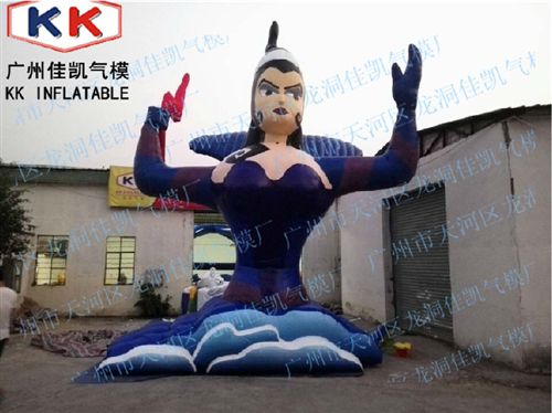 卡通/造型 【廠家直銷】充氣造型 充氣模型 卡通玩偶 仿真人偶 充氣卡通造型