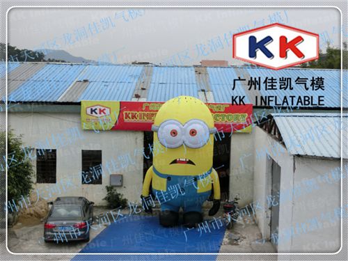 卡通/造型 〖廠家直銷〗廣告造型 充氣卡通 卑鄙的我同款 6米 充氣小黃人原始圖片2