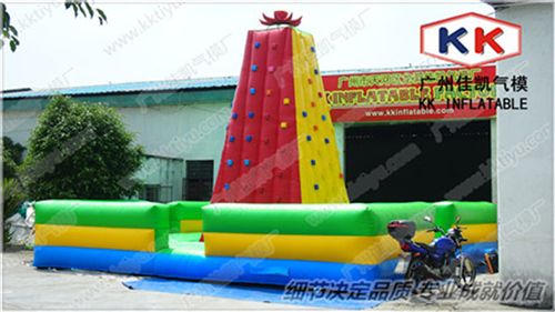 趣味/通道 〖爆款攀巖〗新春tj 充氣趣味運(yùn)動(dòng) pvc0.45mm 充氣趣味攀巖原始圖片2