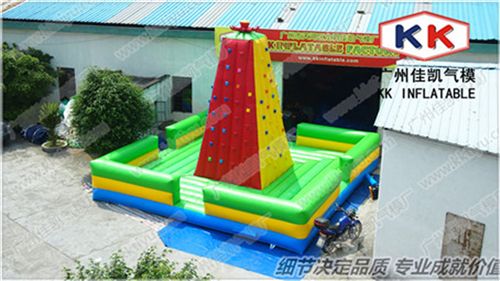趣味/通道 〖爆款攀巖〗新春tj 充氣趣味運(yùn)動(dòng) pvc0.45mm 充氣趣味攀巖原始圖片3